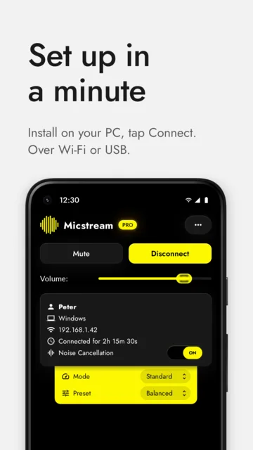 Streaming over Wi-Fi